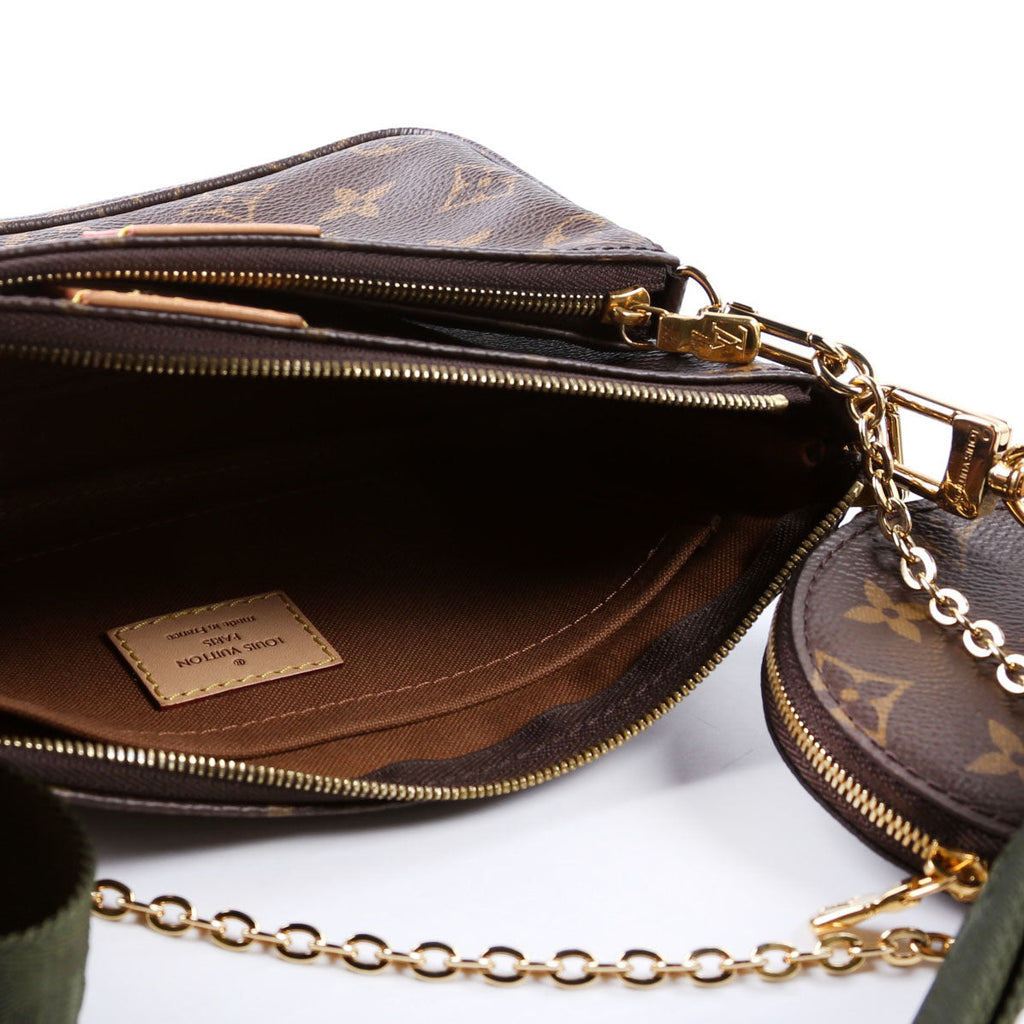 Multi Pochette Monogram Green