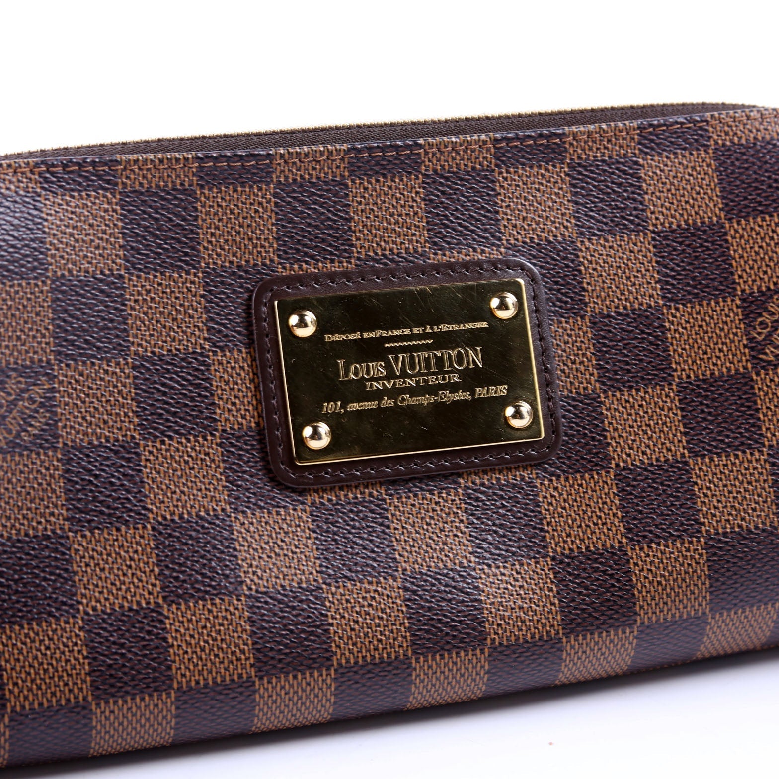 Eva Clutch Damier Ebene