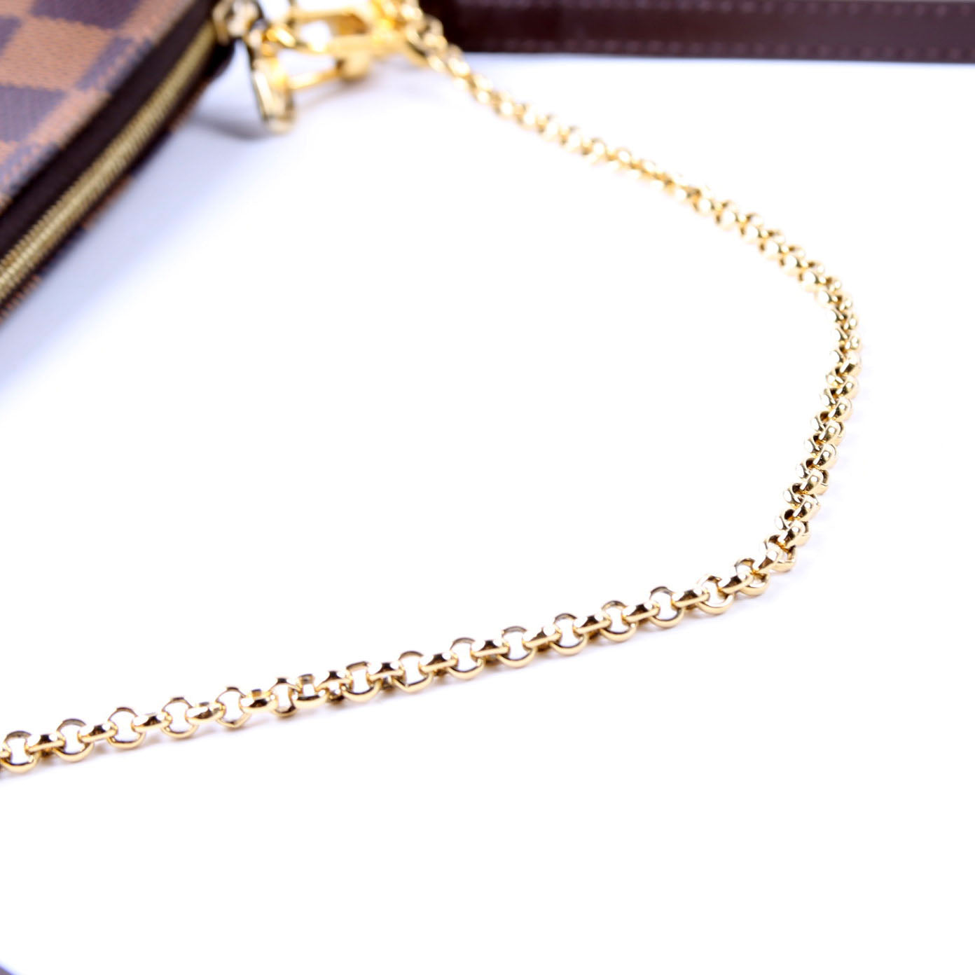 Eva Clutch Damier Ebene