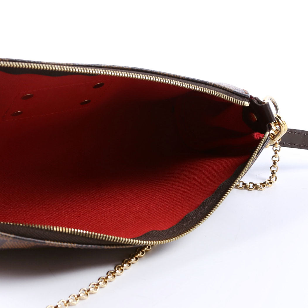 Eva Clutch Damier Ebene