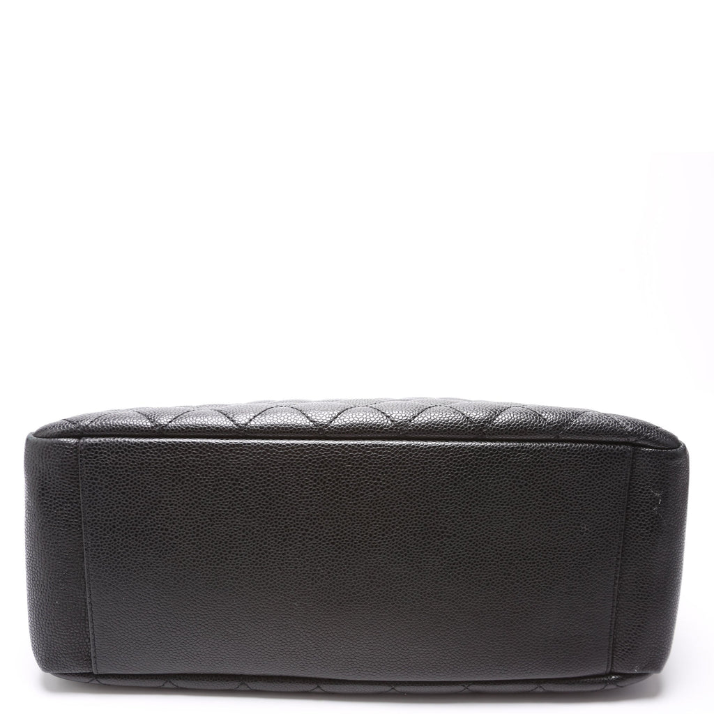 Grand Shopping Tote Caviar Black