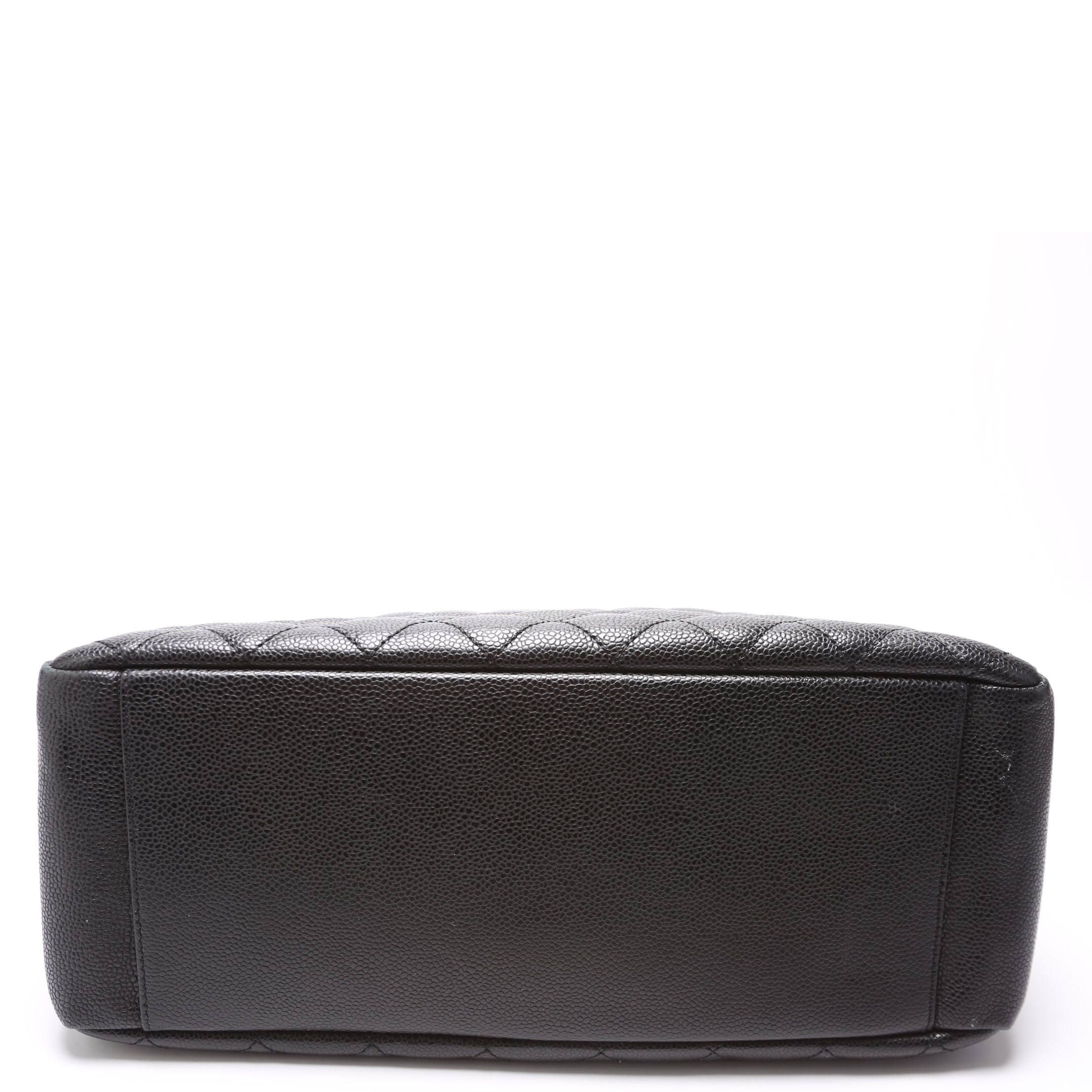 Grand Shopping Tote Caviar Black