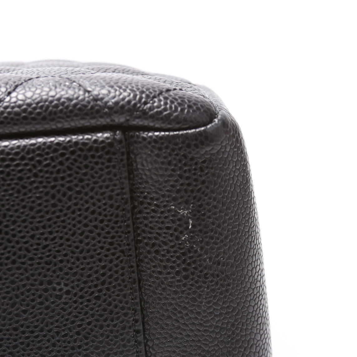 Grand Shopping Tote Caviar Black