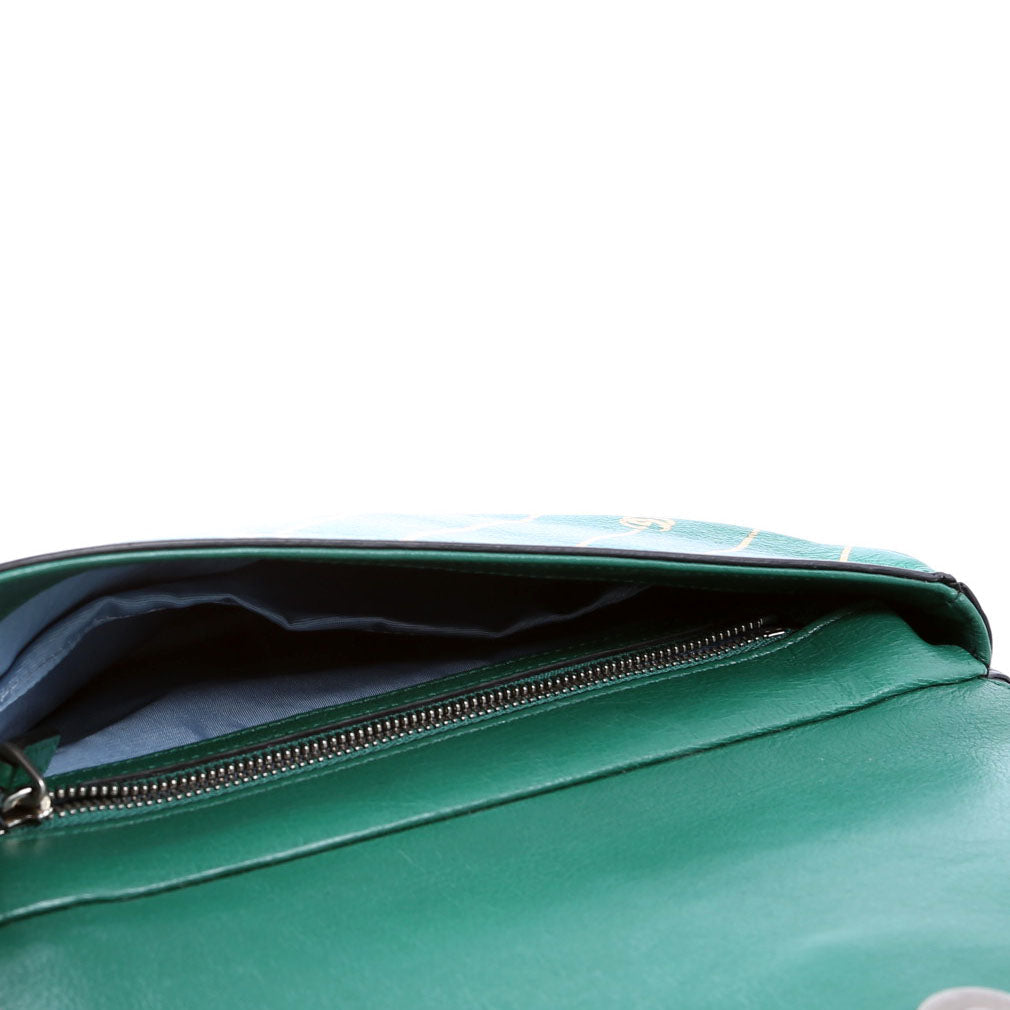 Gucci 524822 Thiara Double Medium Shoulder Green/Black