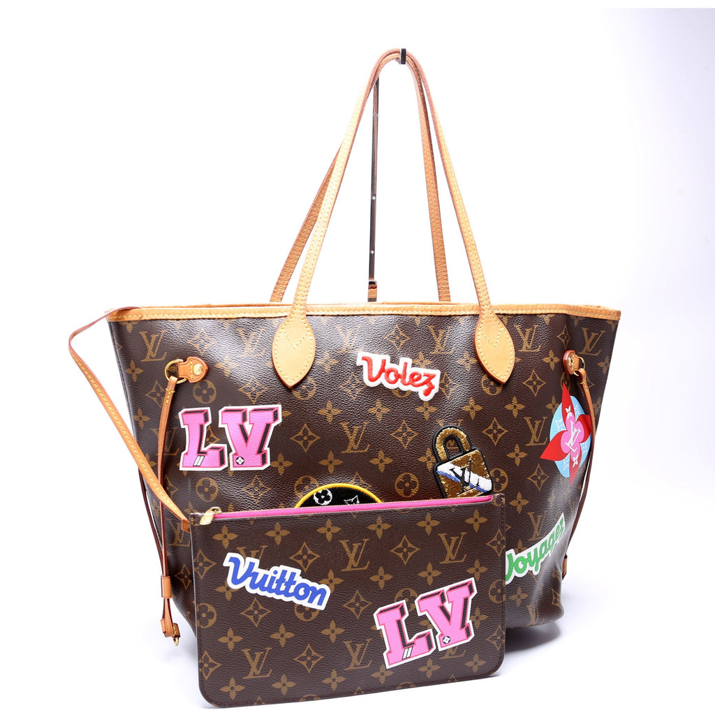 Neverfull with Wallet MM Patches