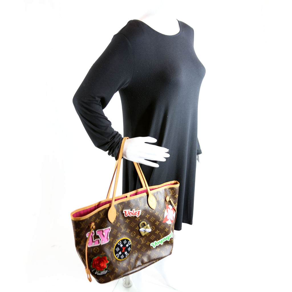 Neverfull with Wallet MM Patches