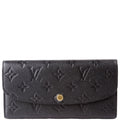 Emilie Wallet Empreinte Black
