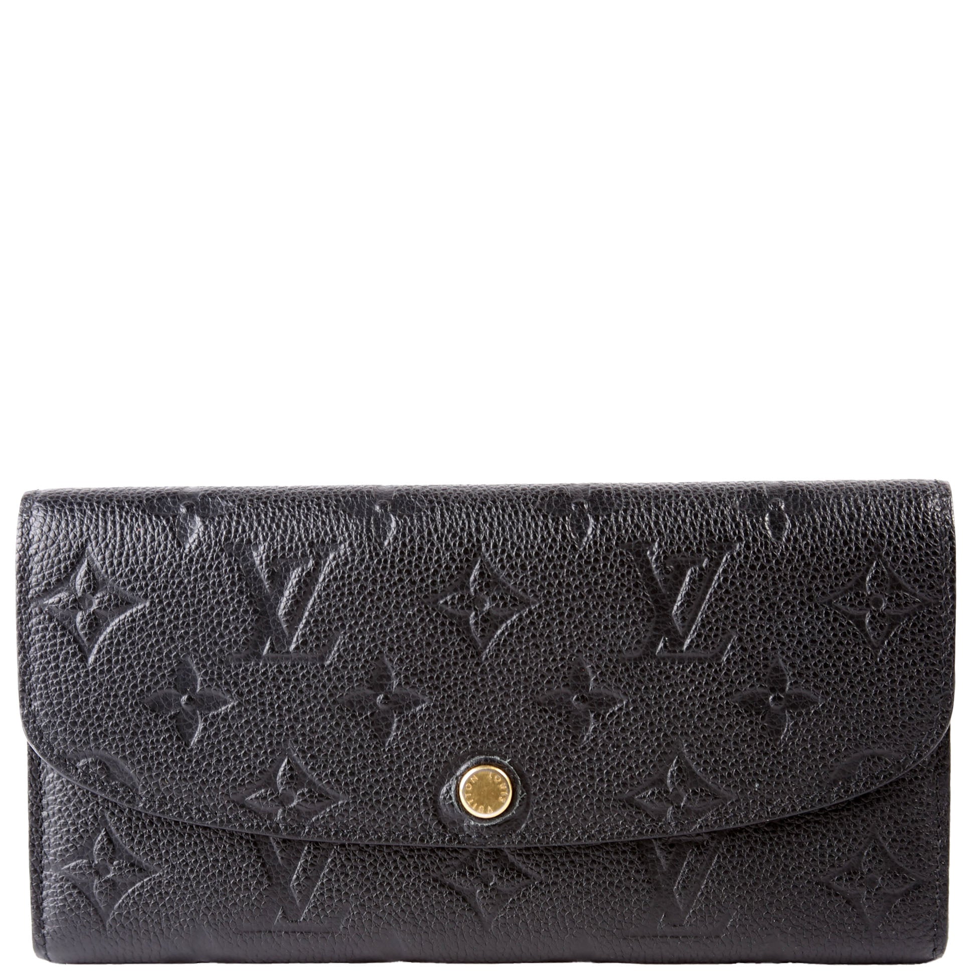 Emilie Wallet Empreinte Black