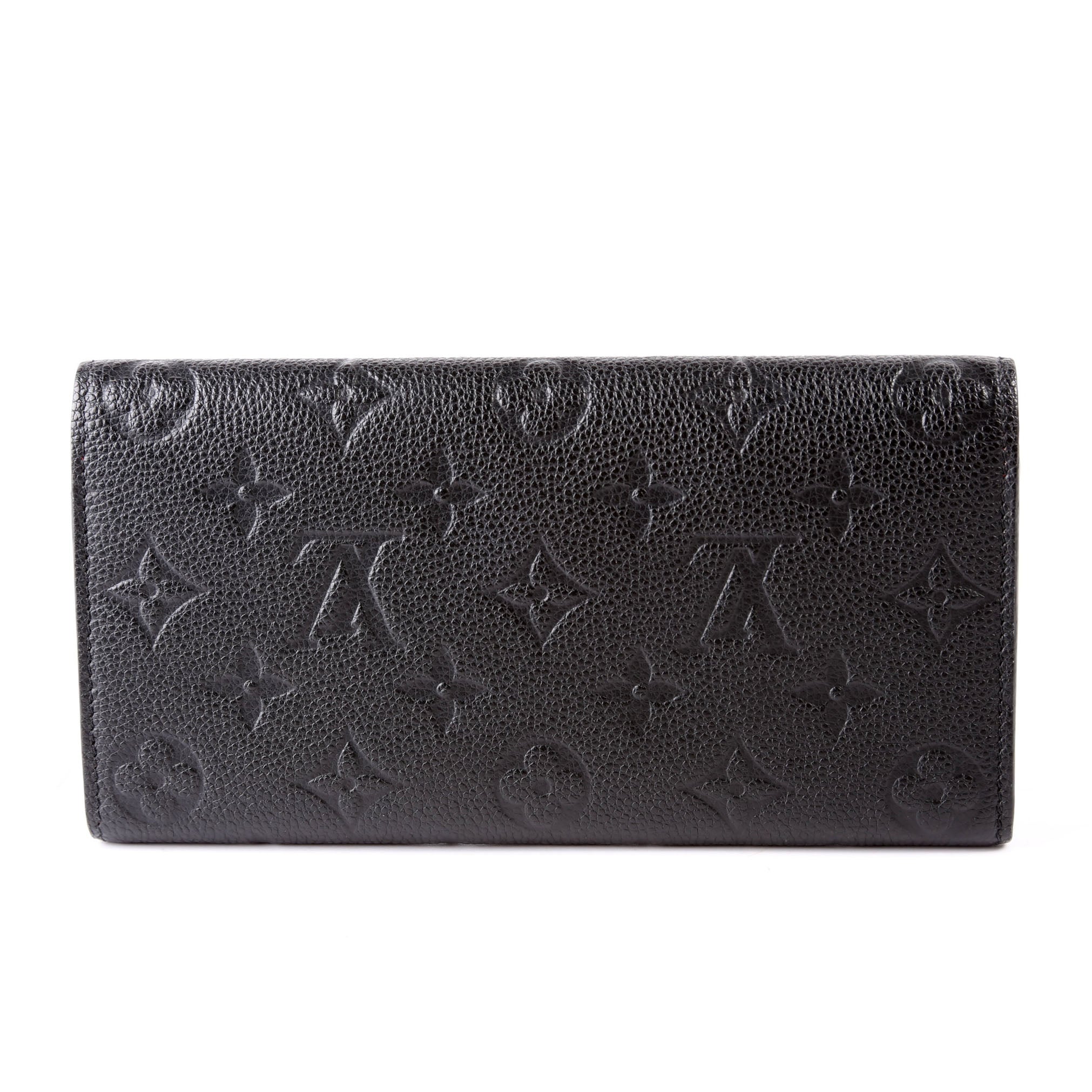 Emilie Wallet Empreinte Black