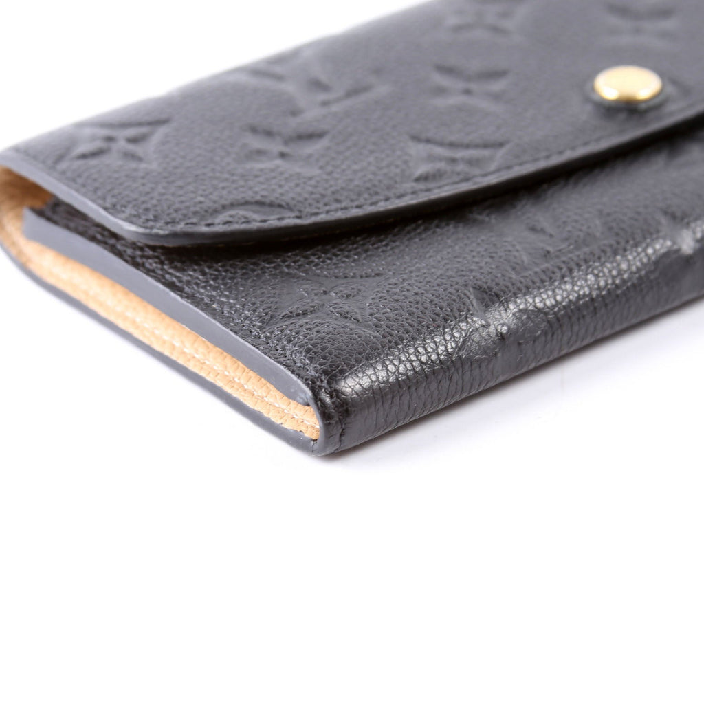 Emilie Wallet Empreinte Black