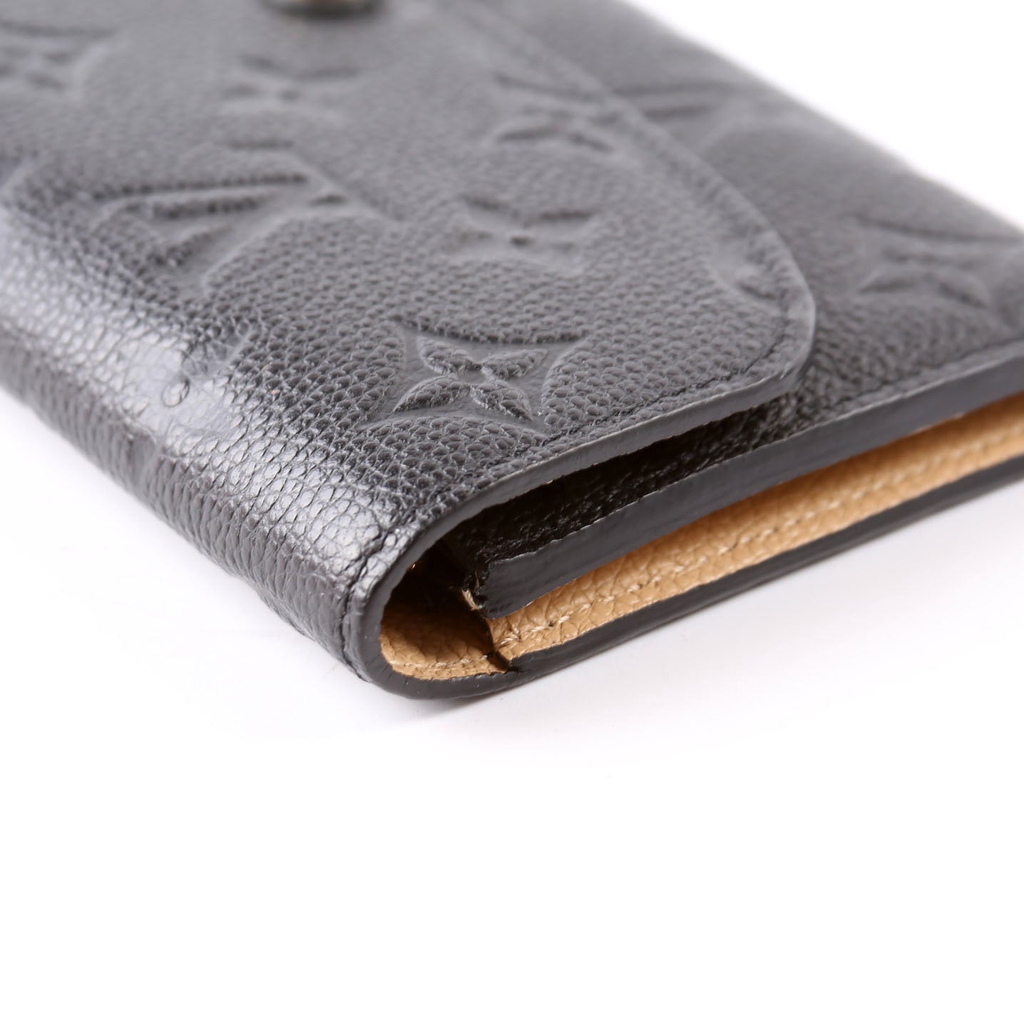 Emilie Wallet Empreinte Black