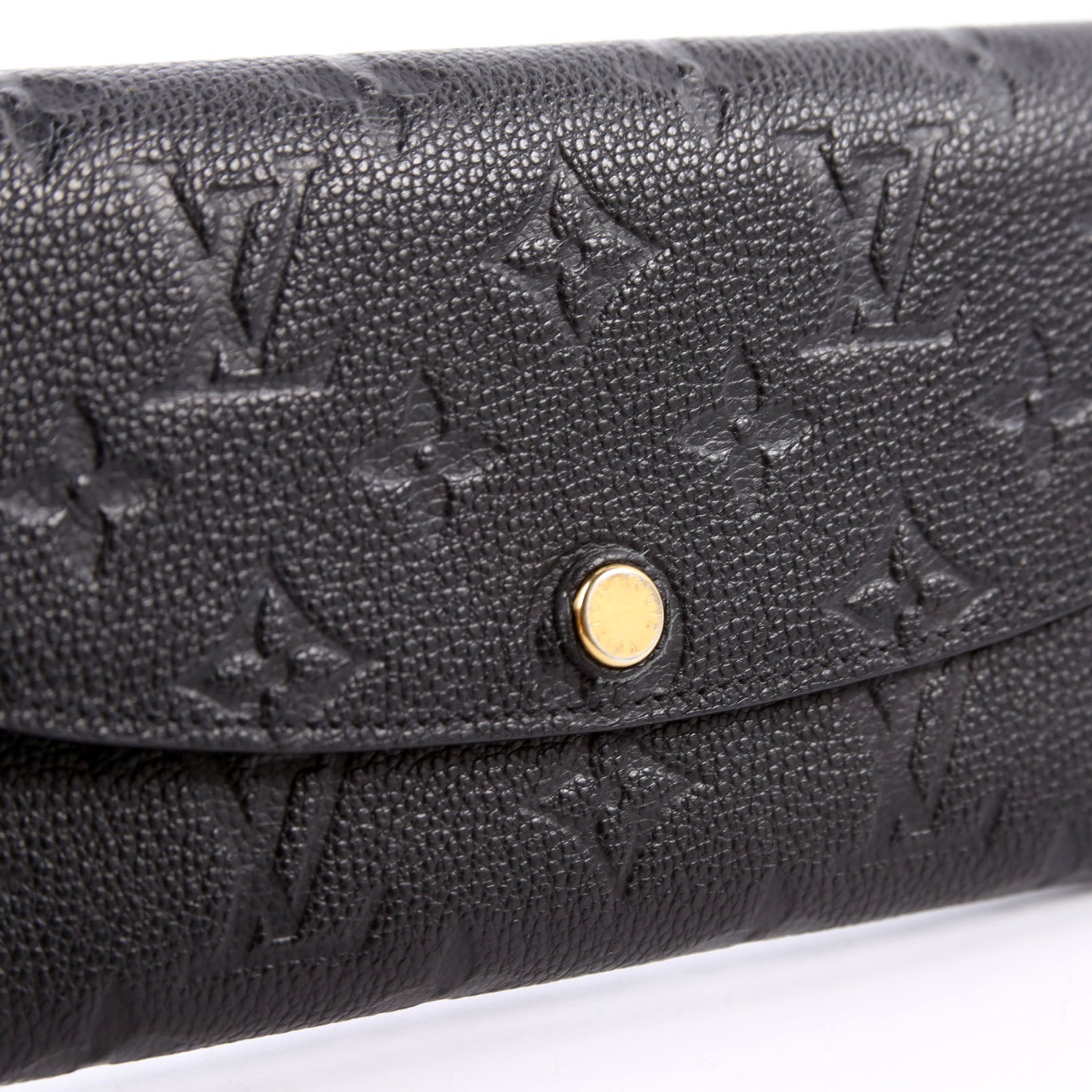Emilie Wallet Empreinte Black