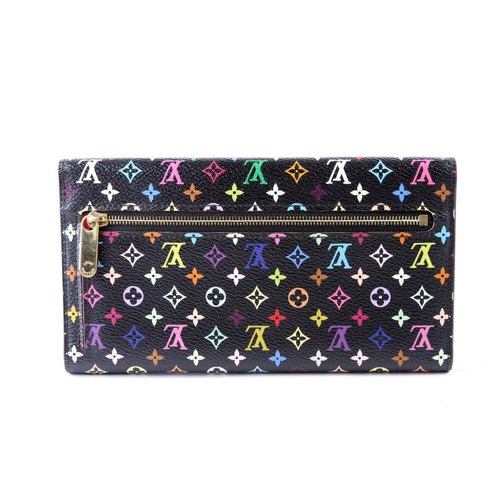 Eugenie Wallet Multicolor Black