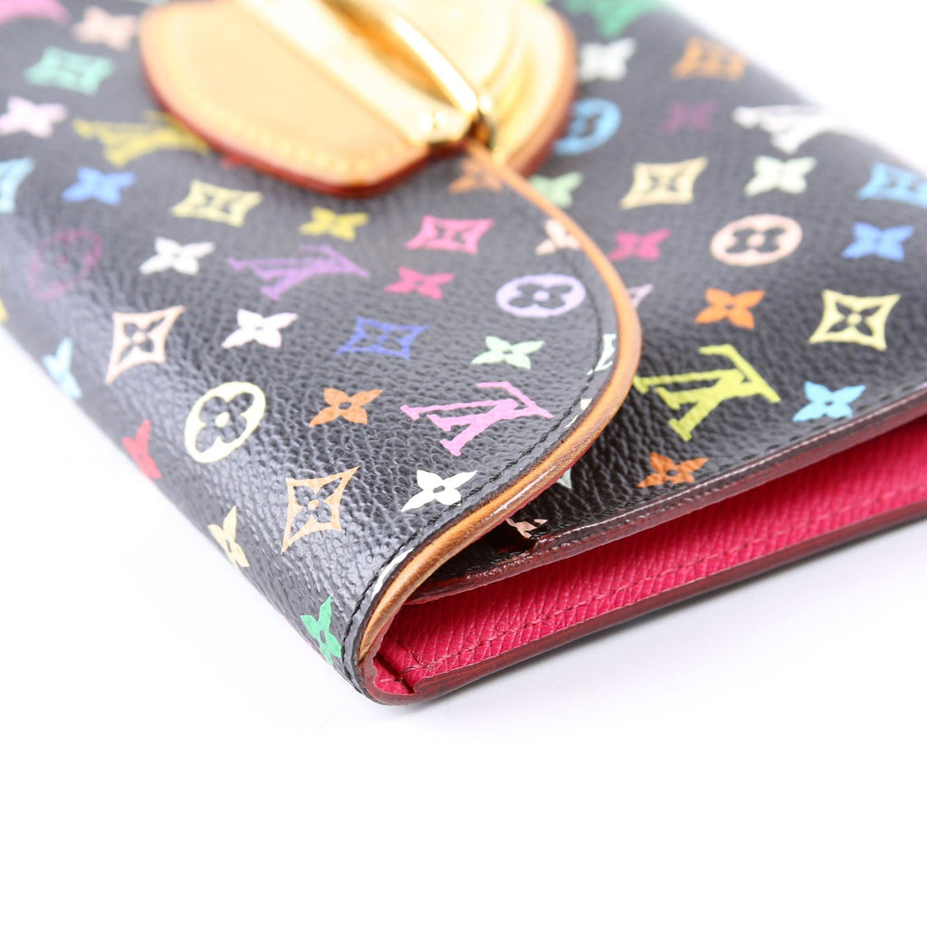Eugenie Wallet Multicolor Black