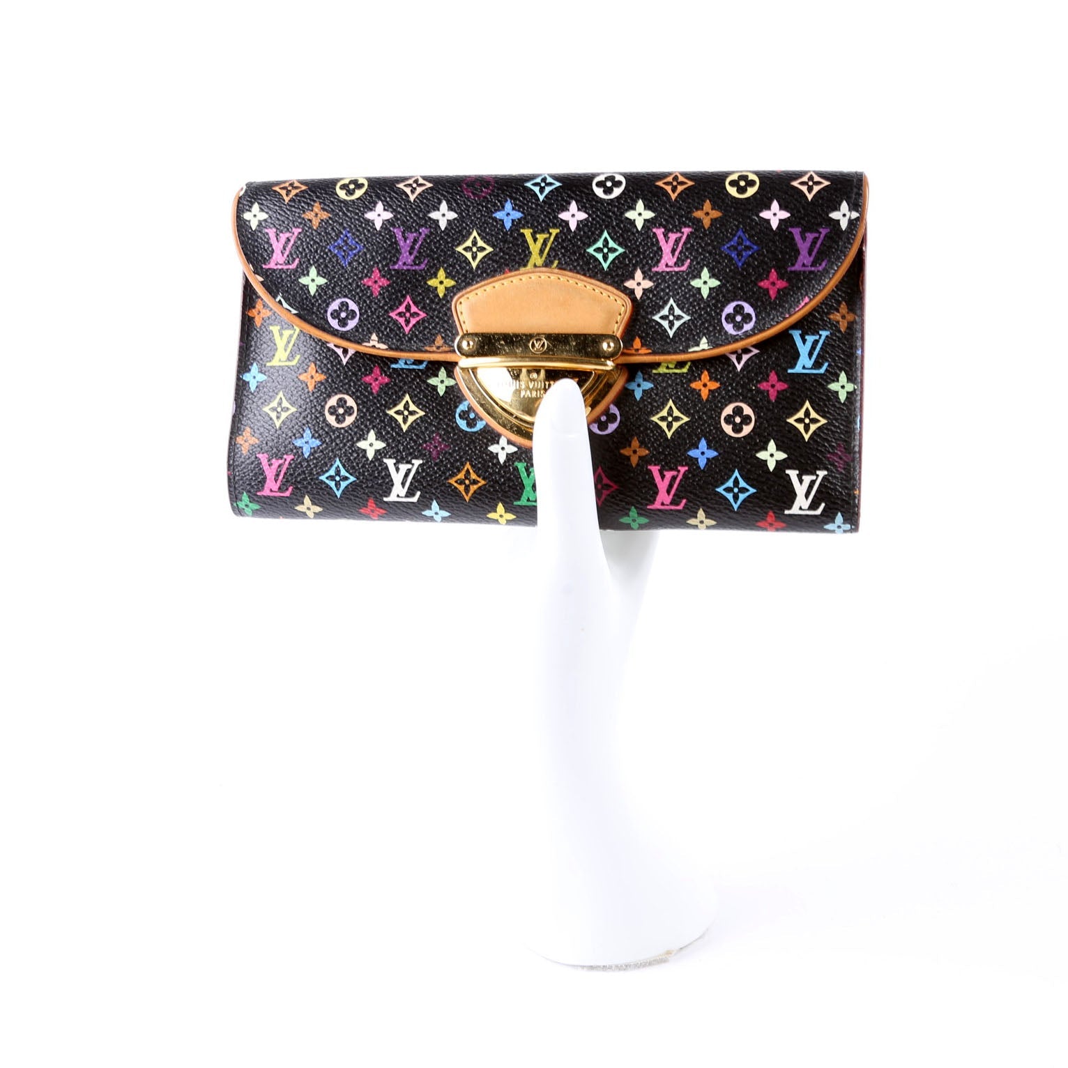 Eugenie Wallet Multicolor Black