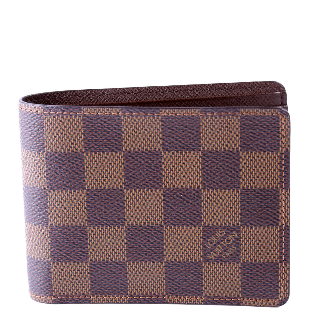 Mens Multiple Wallet Damier Ebene