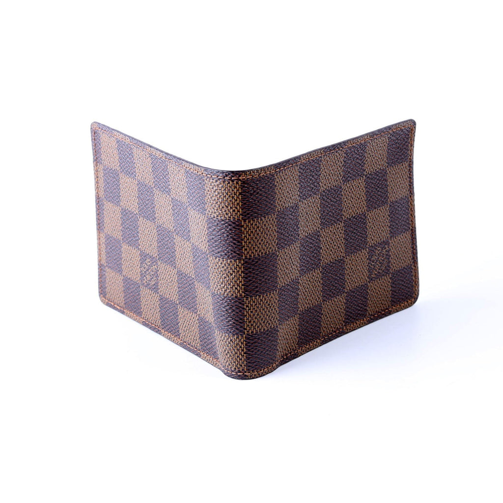 Mens Multiple Wallet Damier Ebene