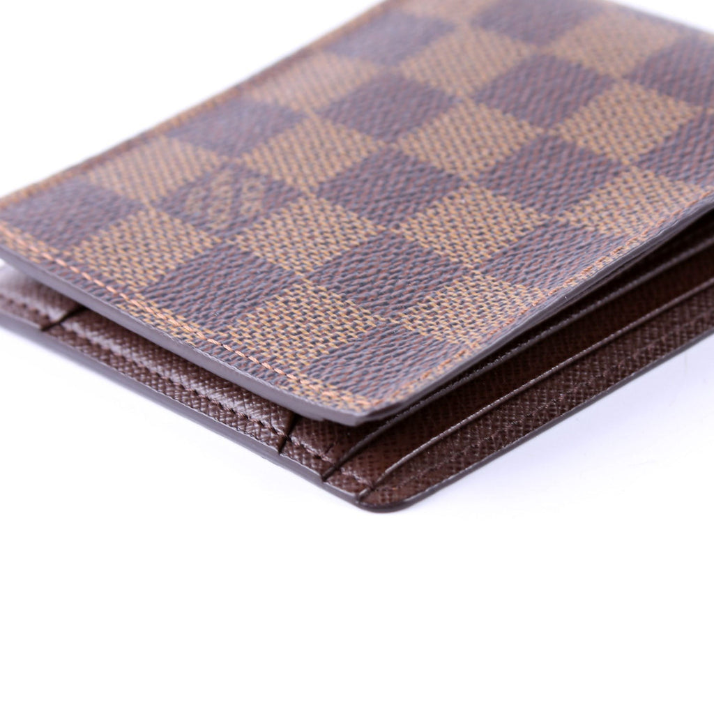 Mens Multiple Wallet Damier Ebene