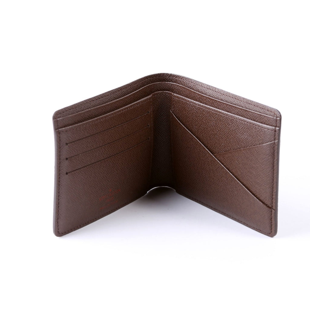Mens Multiple Wallet Damier Ebene