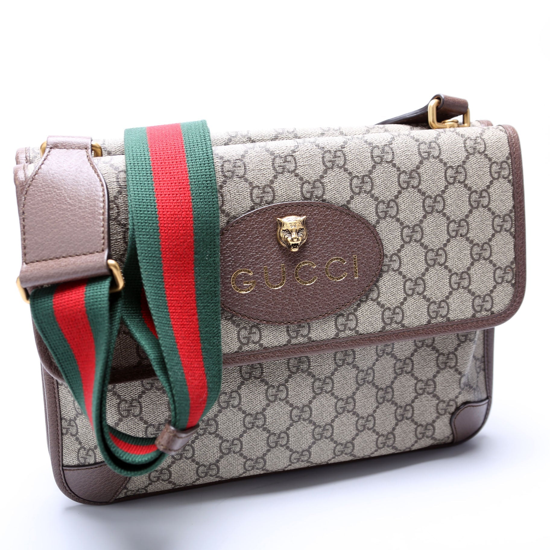 495654 Neo Vintage Messenger Brown