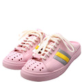 Gucci Rubber Ace Mules Size 38 Pink