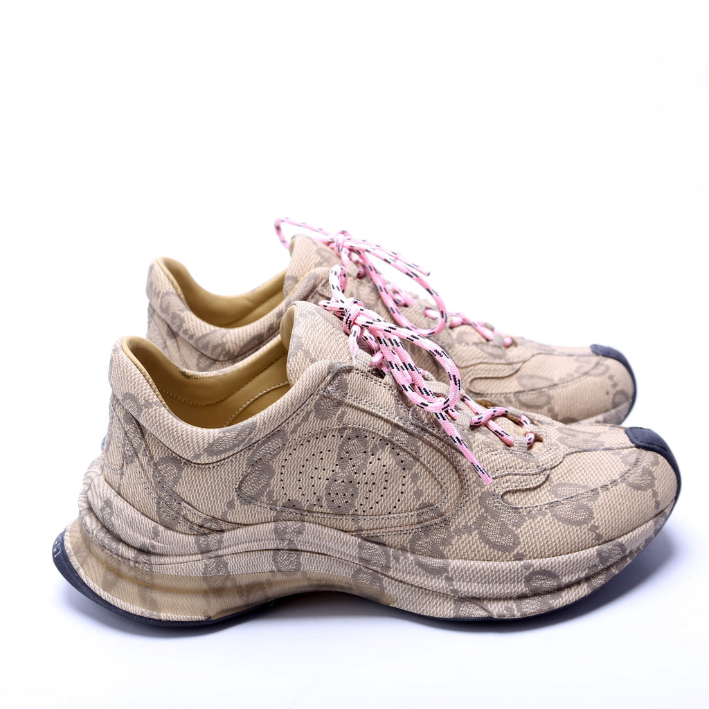 Ultralight Mono Run Sneakers Size 38 Brown
