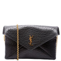 Cassandre Chain Pouch Lambskin Black