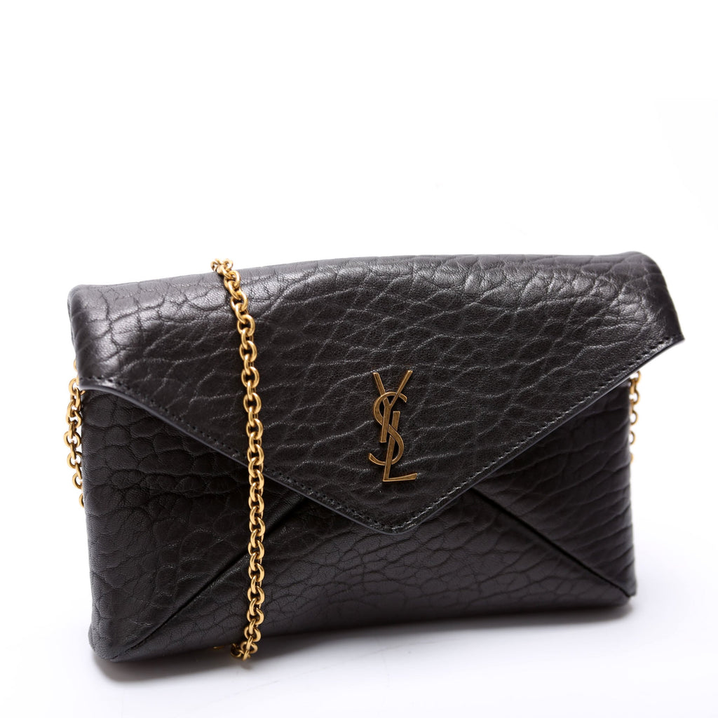 Cassandre Chain Pouch Lambskin Black