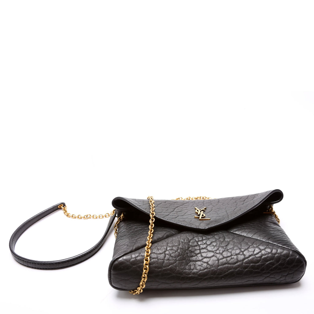 Cassandre Chain Pouch Lambskin Black