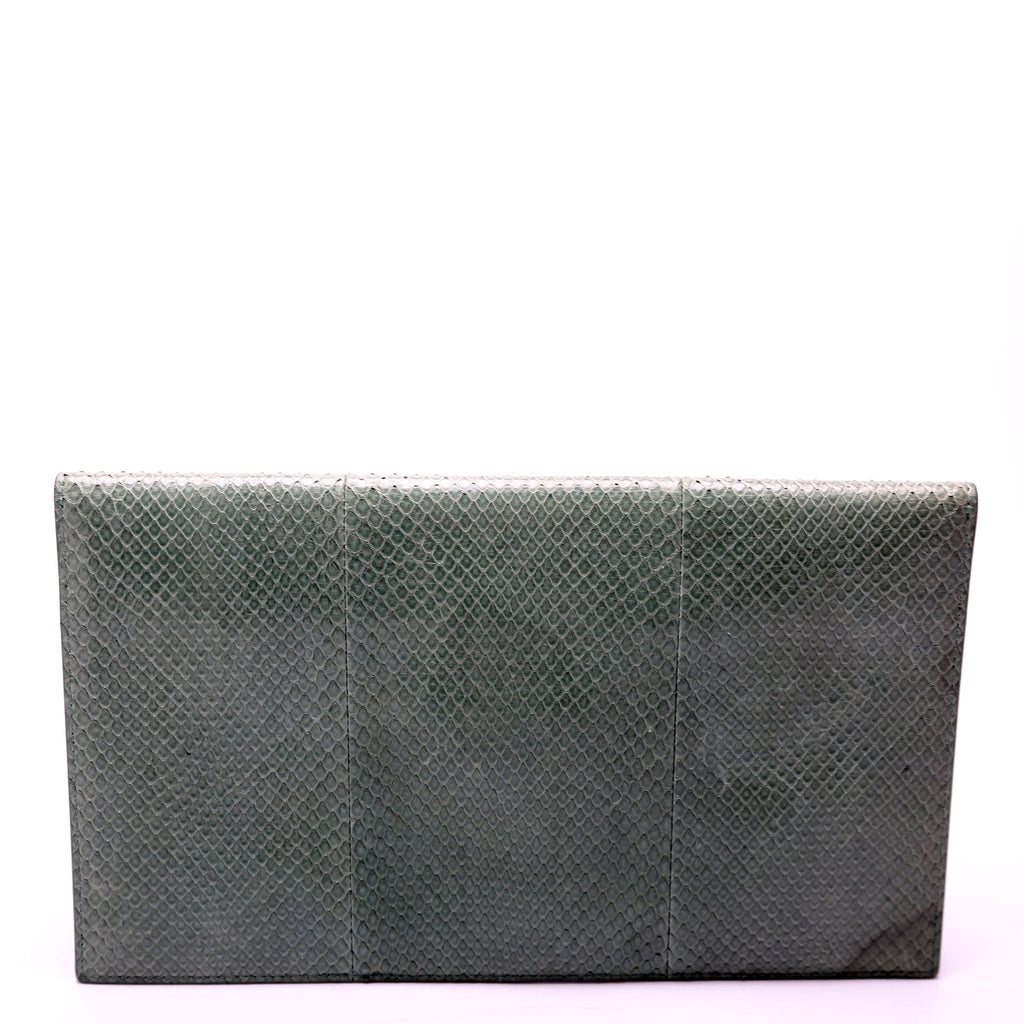 Uptown Pouch Python 565739 Green