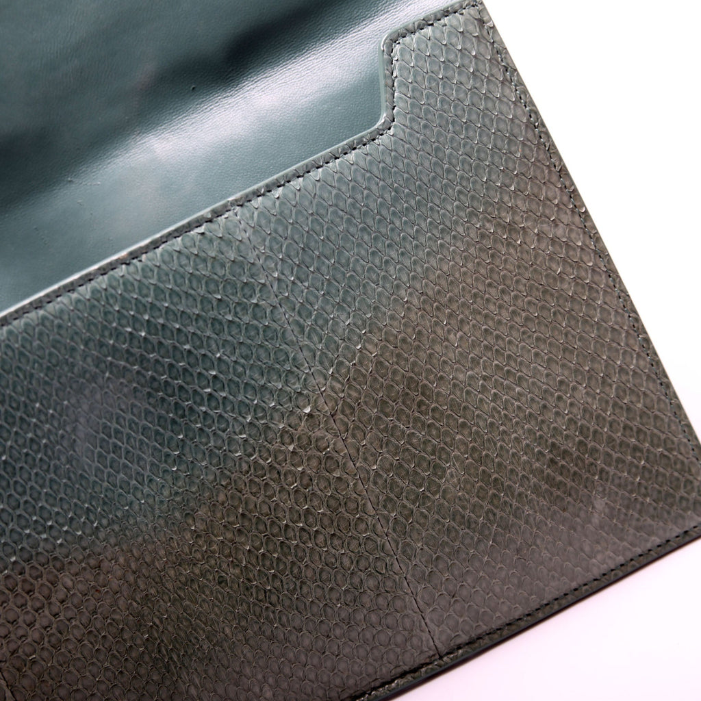 Uptown Pouch Python 565739 Green