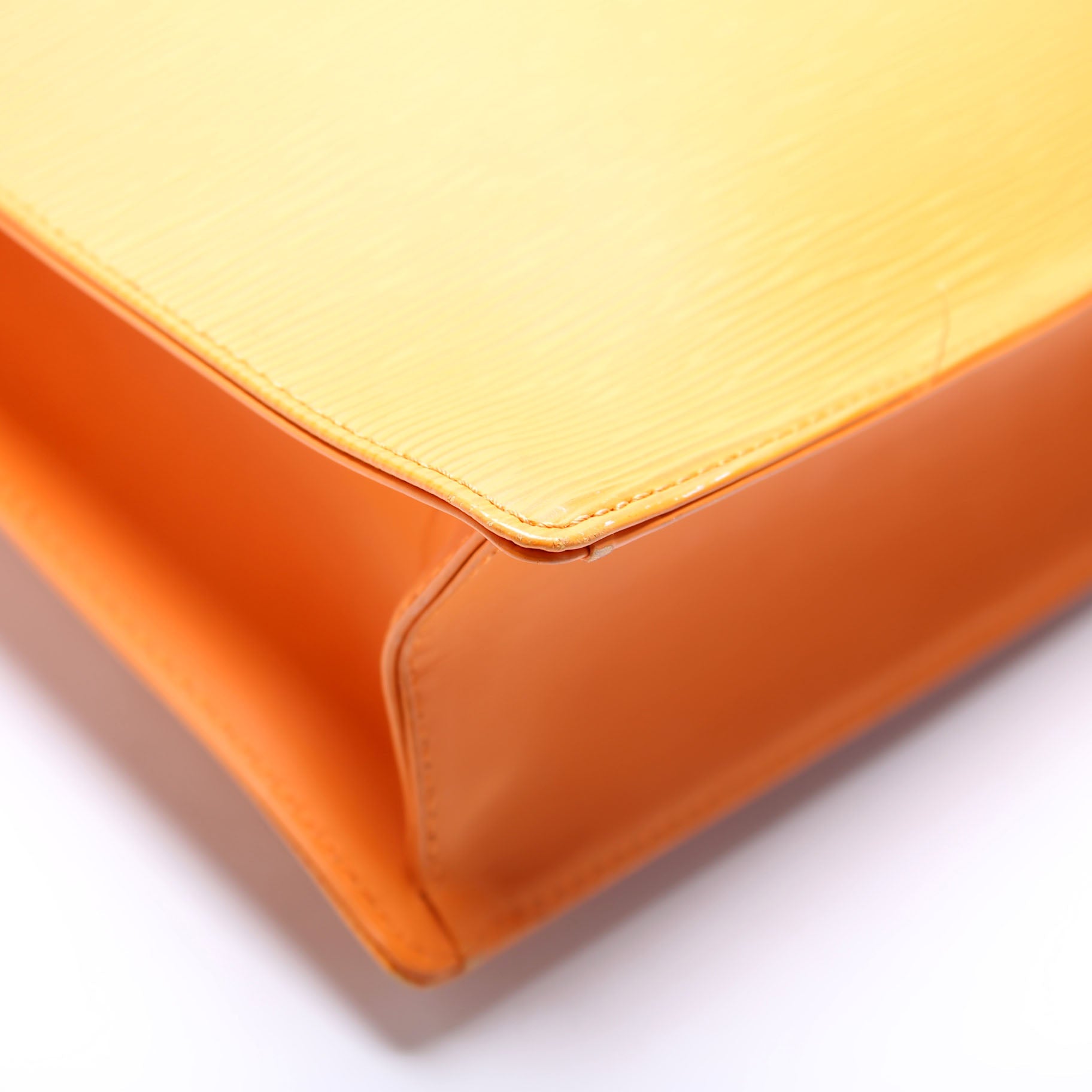 Sac Plat PM Epi Orange
