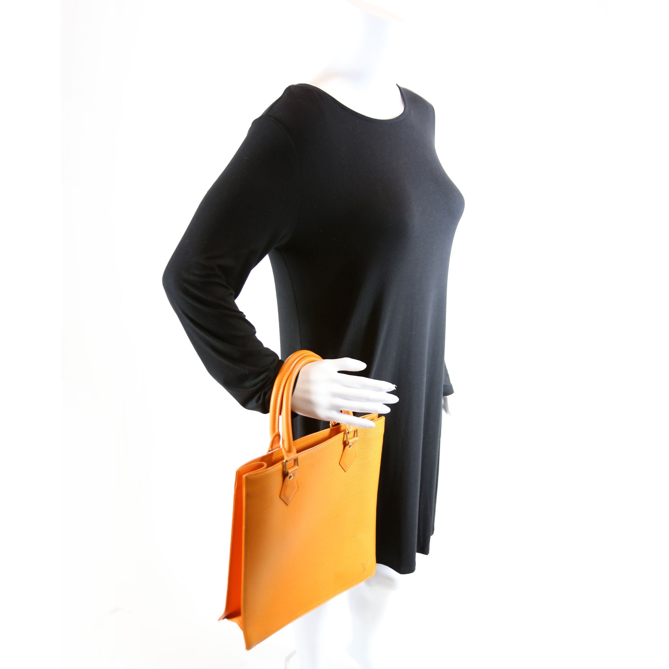 Sac Plat PM Epi Orange