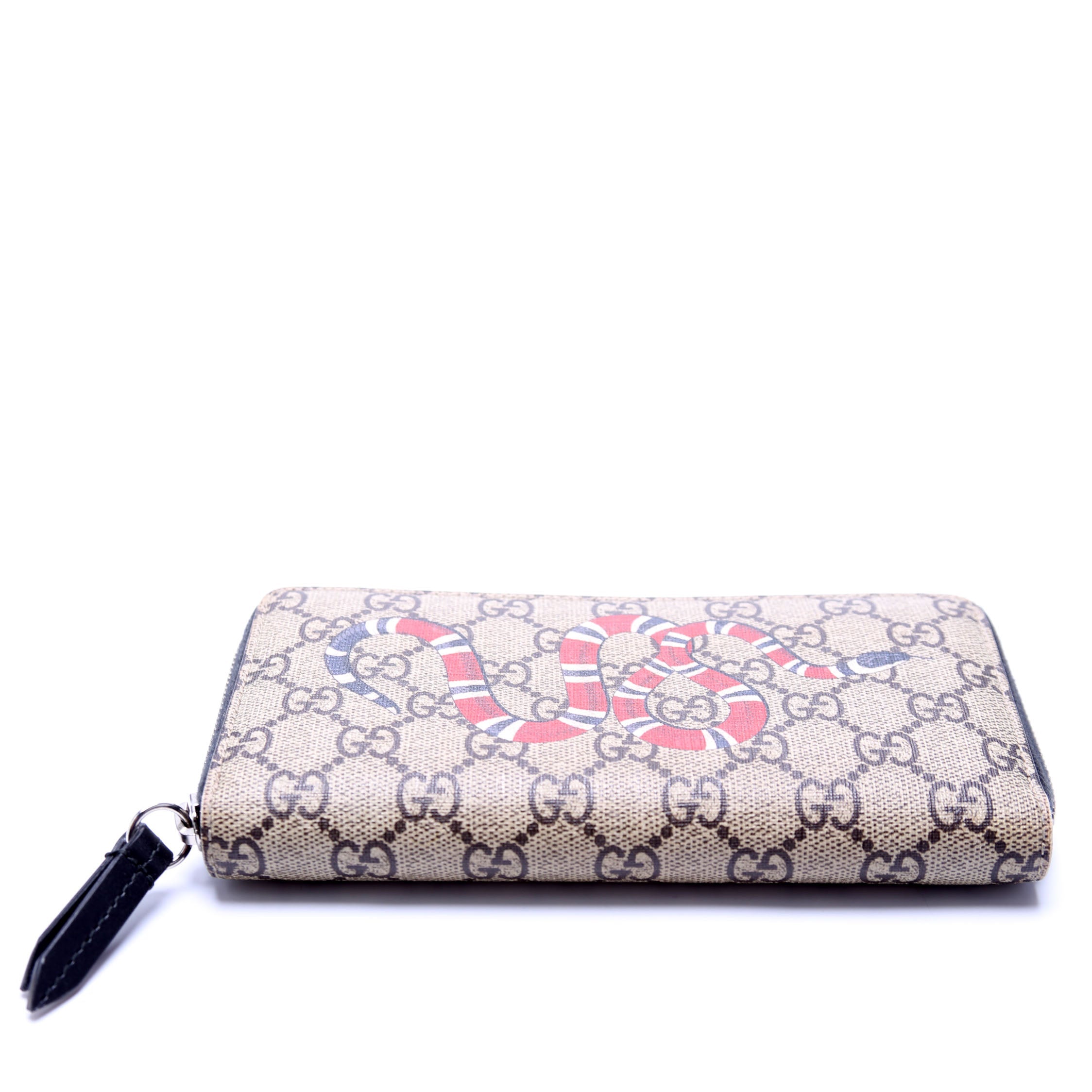 451273 GG Snake Wallet Red/Black