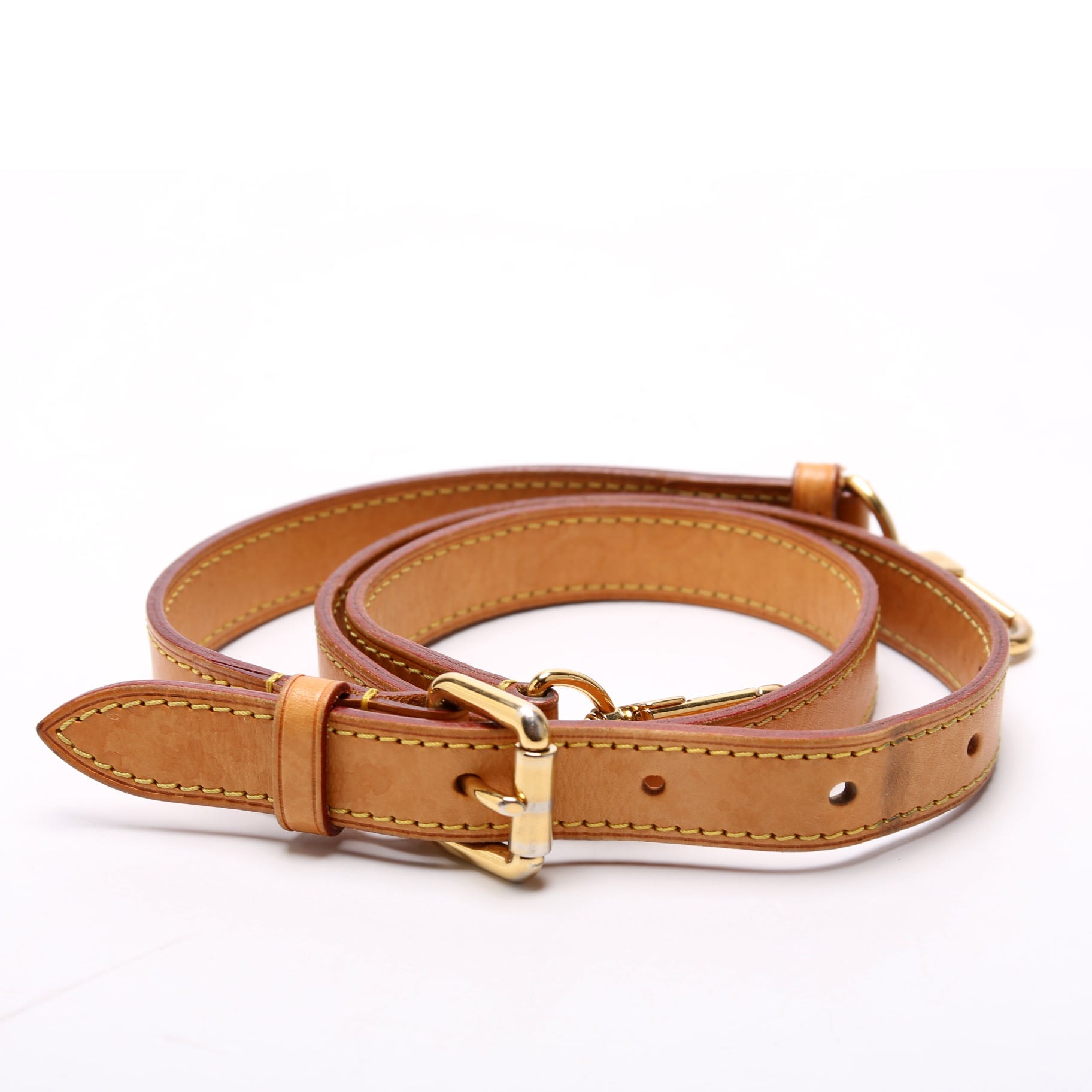 Strap: Vachetta 3/4" Adjustable Short Shoulder