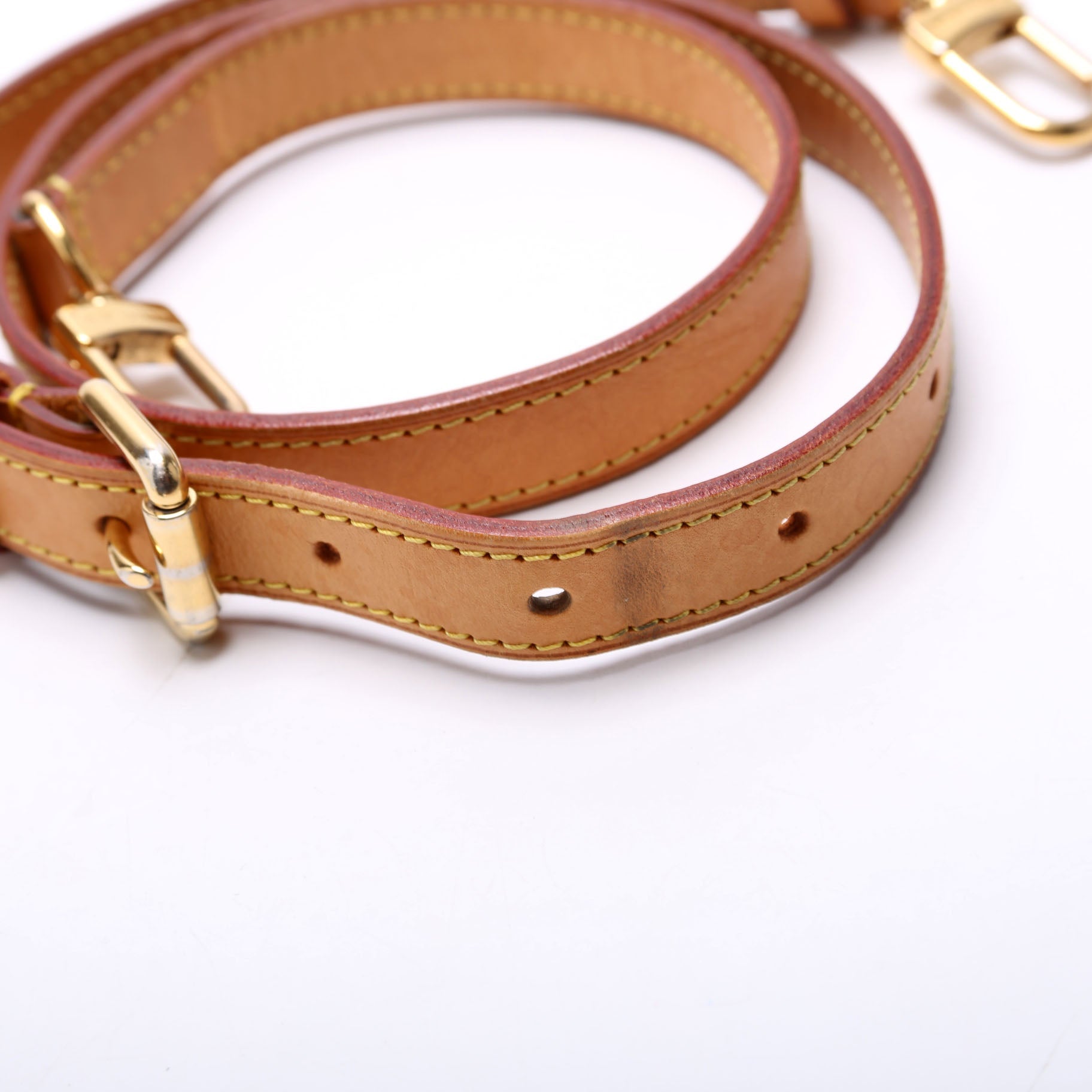 Strap: Vachetta 3/4" Adjustable Short Shoulder