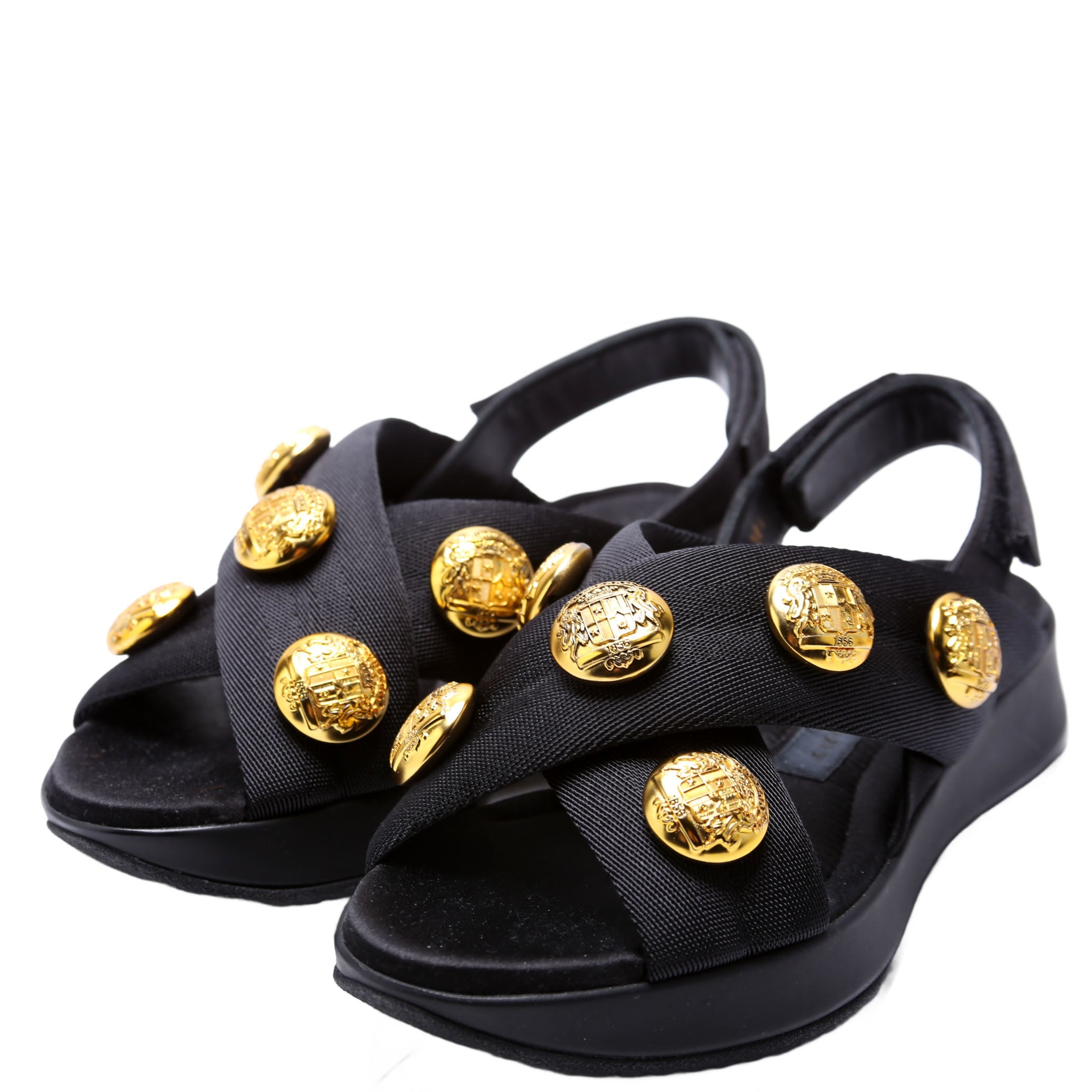 Actionshire Sandals Size 38.5 Black