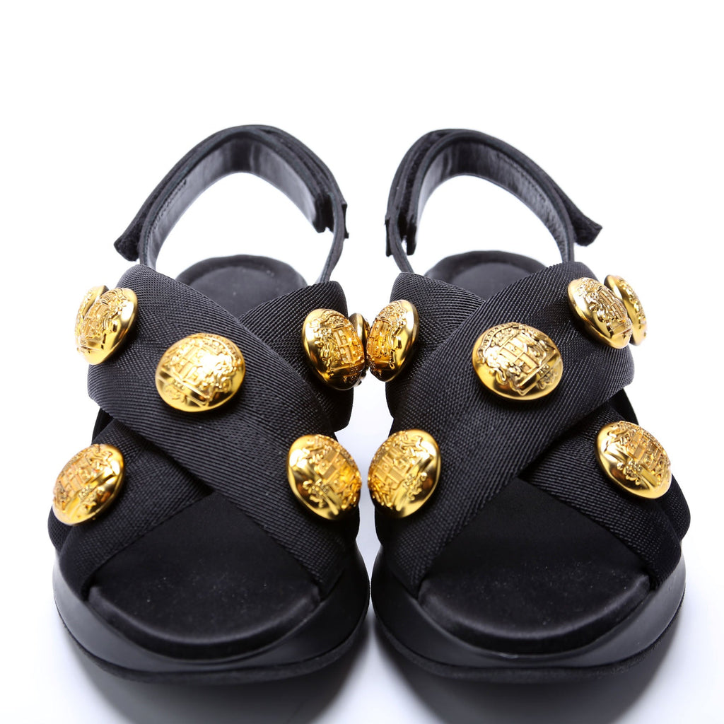 Actionshire Sandals Size 38.5 Black