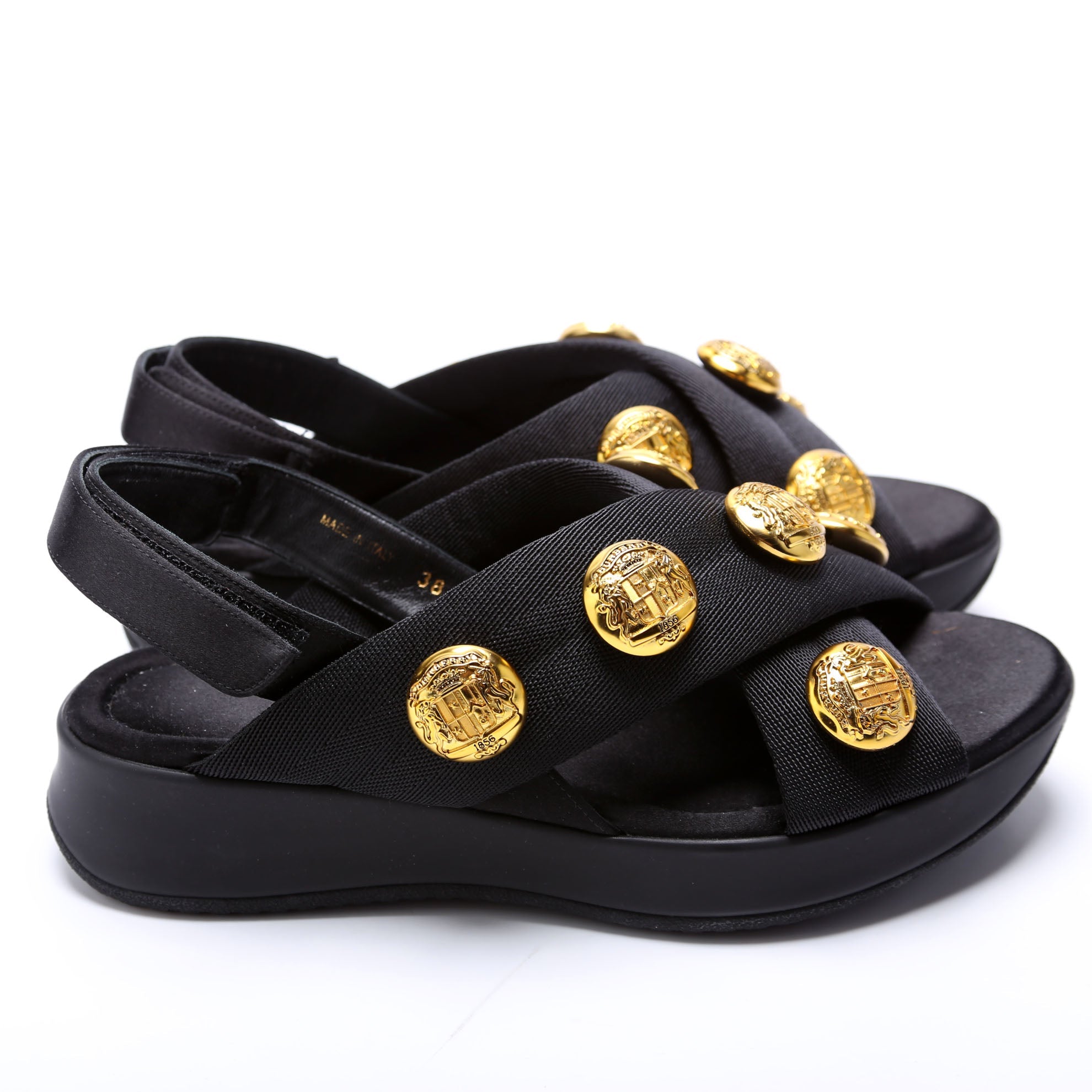 Actionshire Sandals Size 38.5 Black