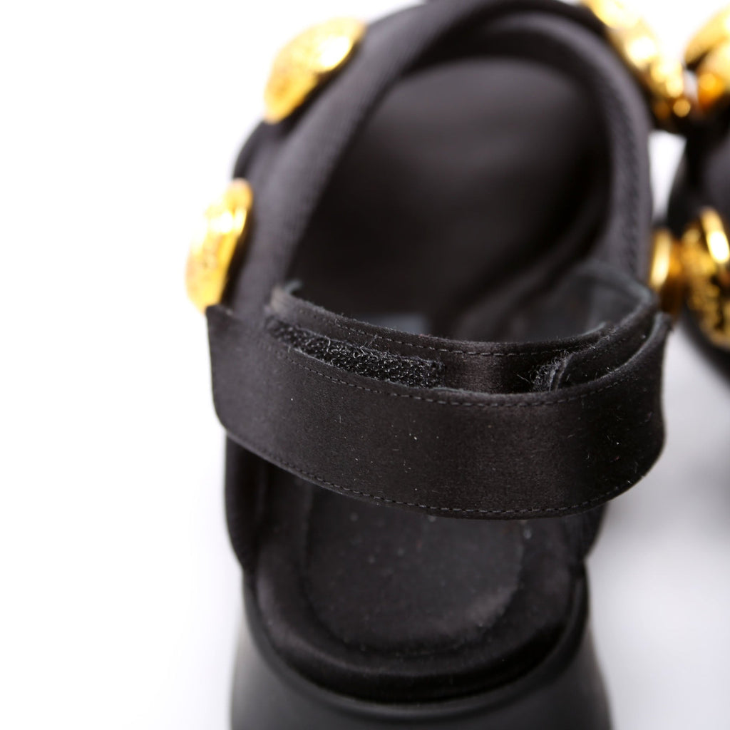Actionshire Sandals Size 38.5 Black
