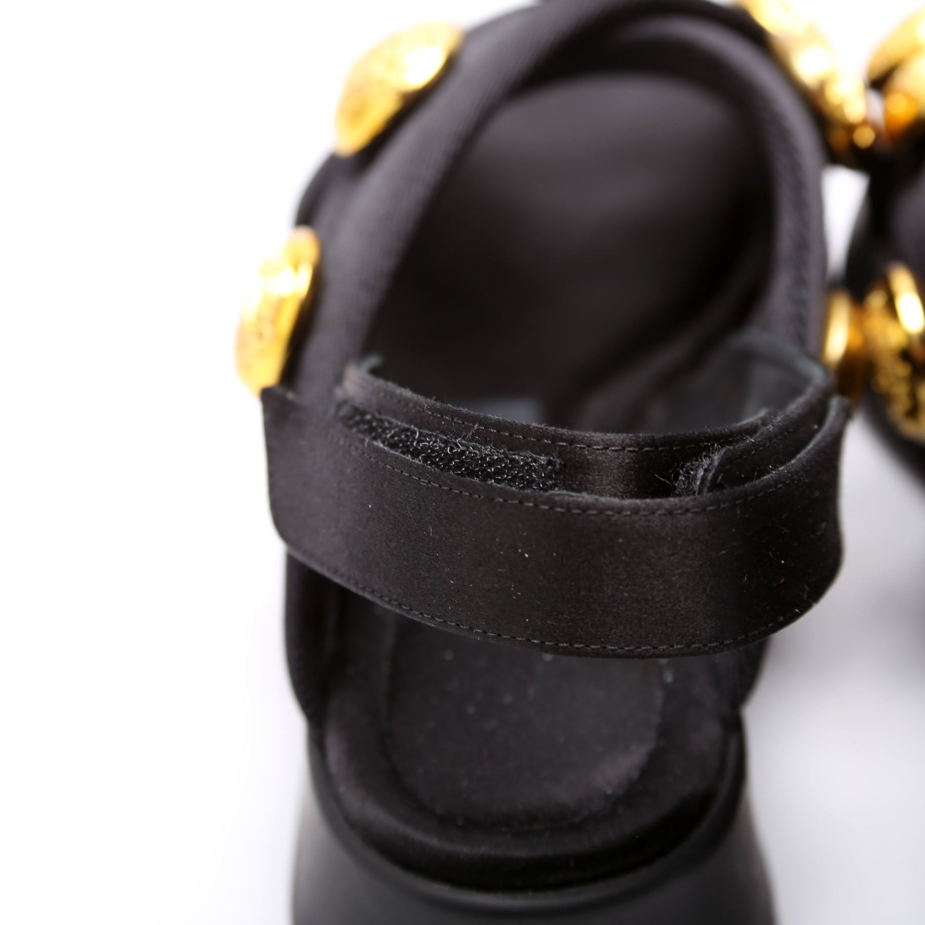 Actionshire Sandals Size 38.5 Black