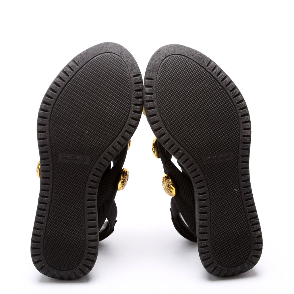 Actionshire Sandals Size 38.5 Black