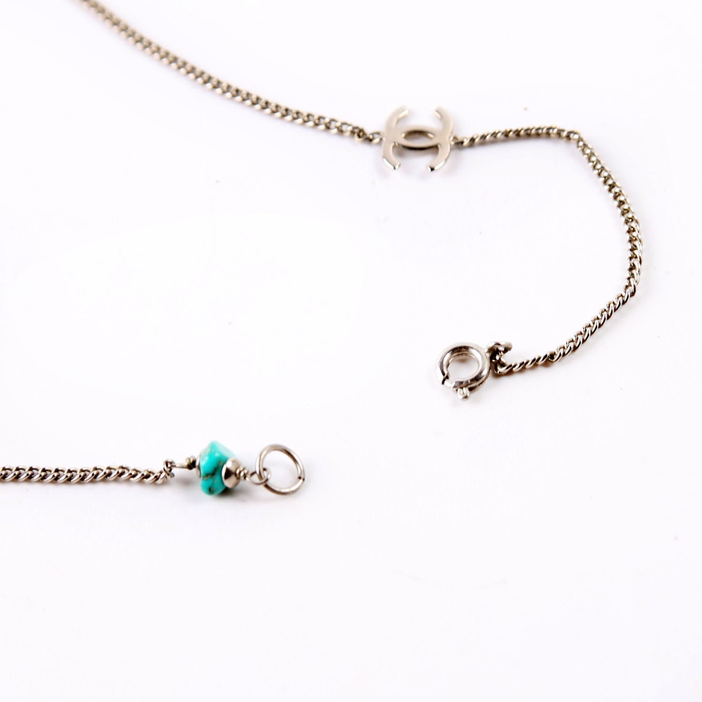 CC Turqouise Beaded Long Necklace