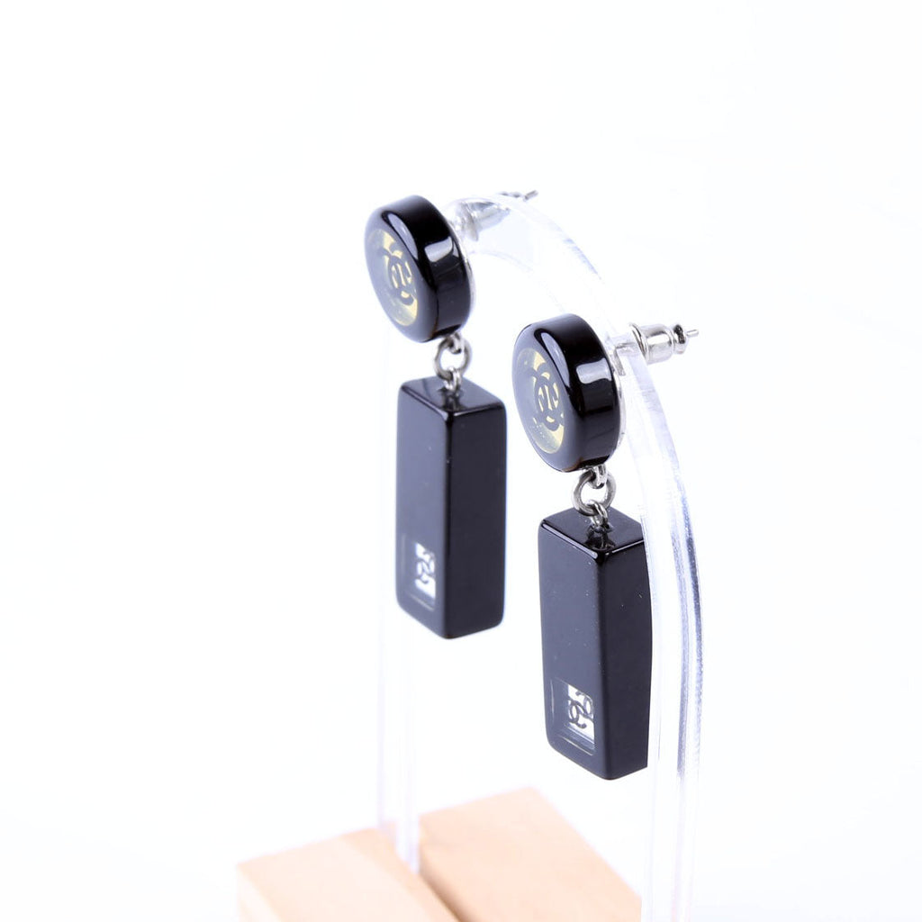 Earrings: CC Resin Bar Drop