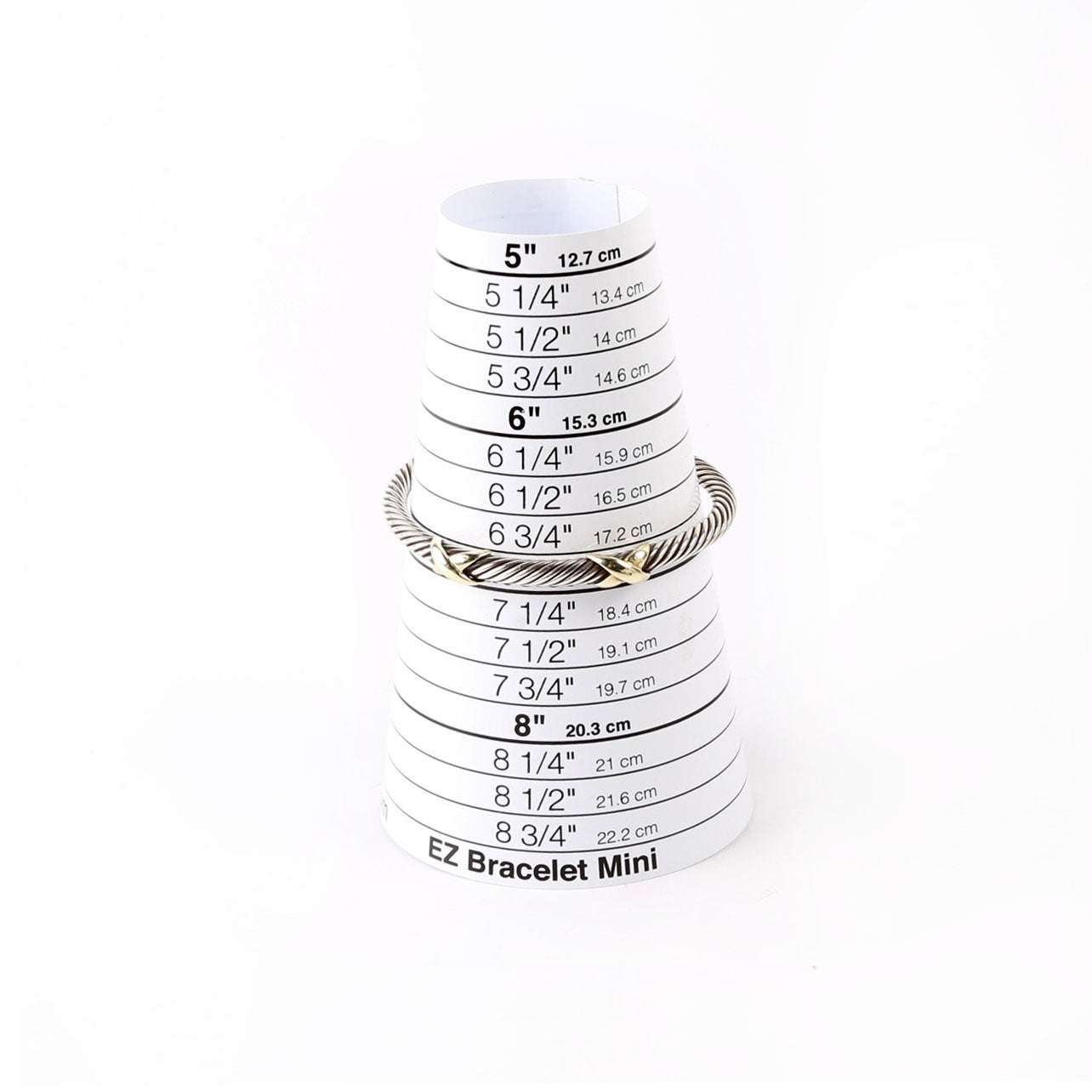 Bracelet: Double X 5MM Cable 925/585