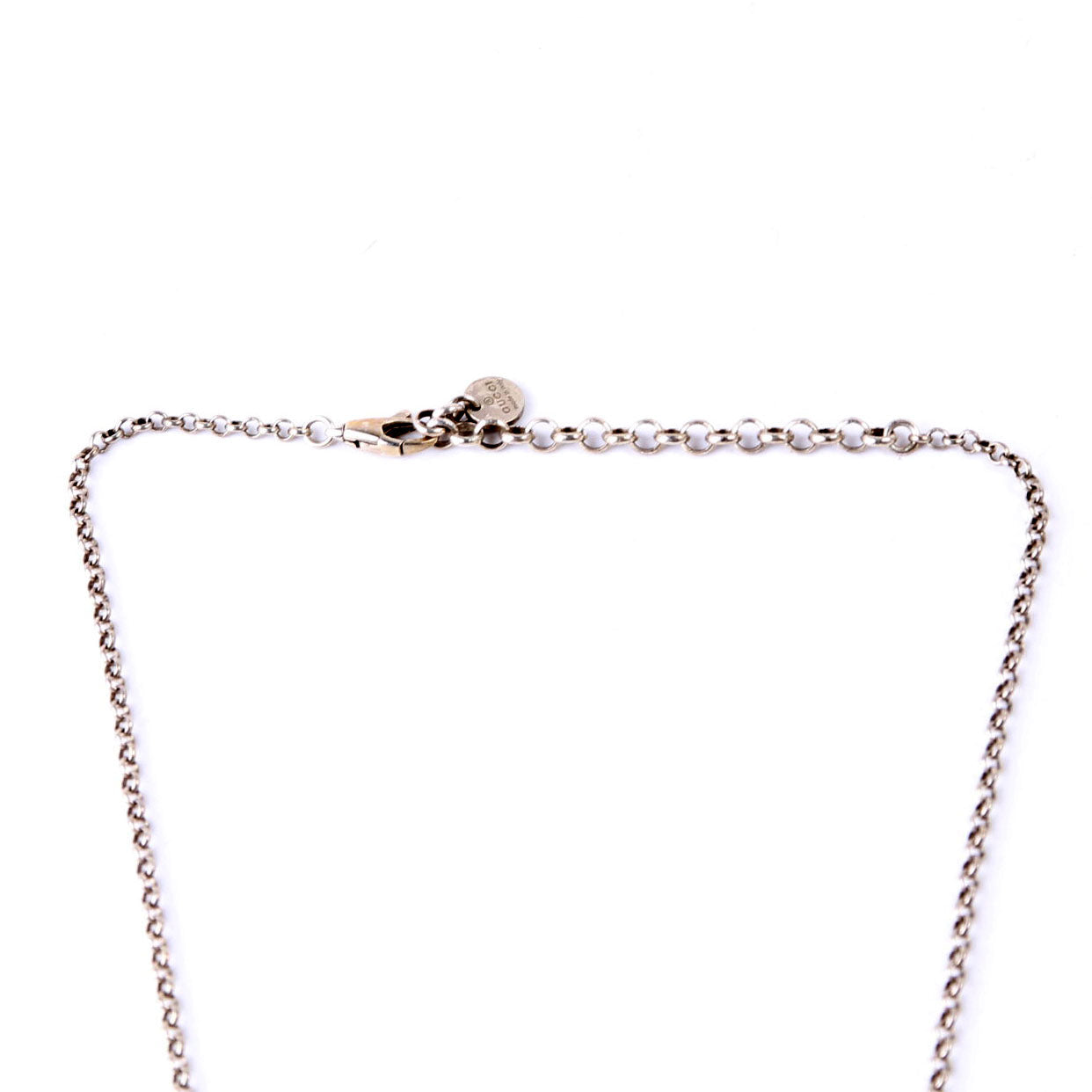 Necklace: Interlocking G Aged 925