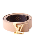 Belt: LV Initiales 30MM Reverse Leather/Monogram Size 90/36