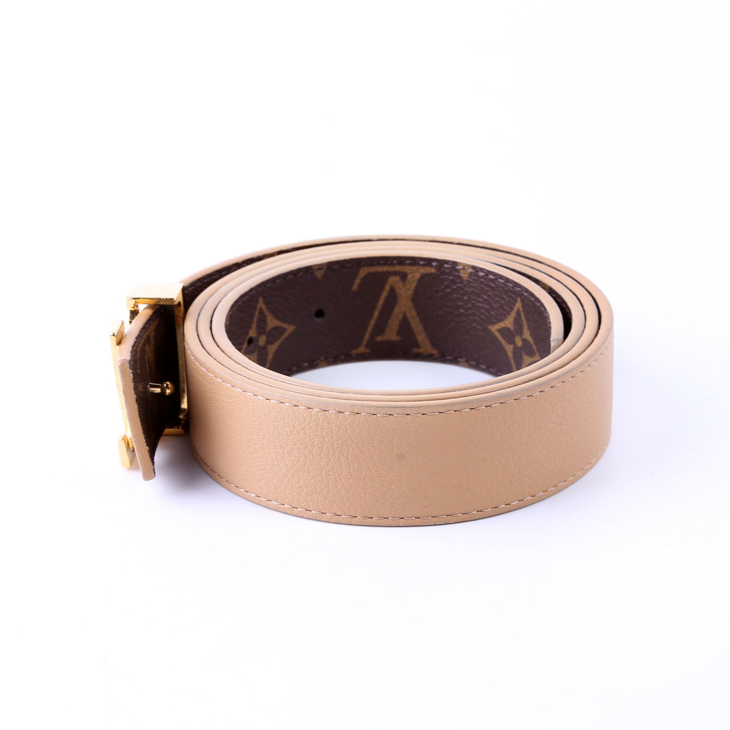 Belt: LV Initiales 30MM Reverse Leather/Monogram Size 90/36