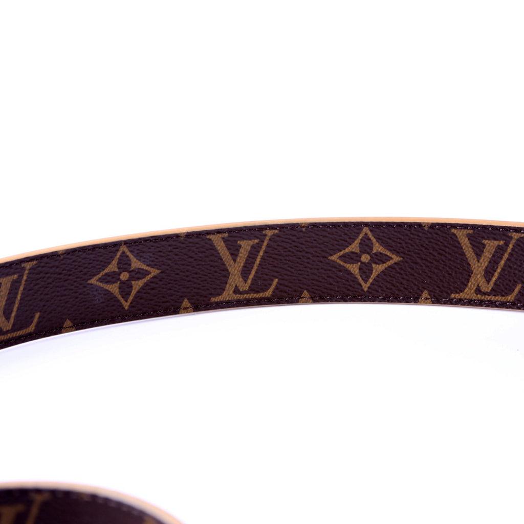 Belt: LV Initiales 30MM Reverse Leather/Monogram Size 90/36