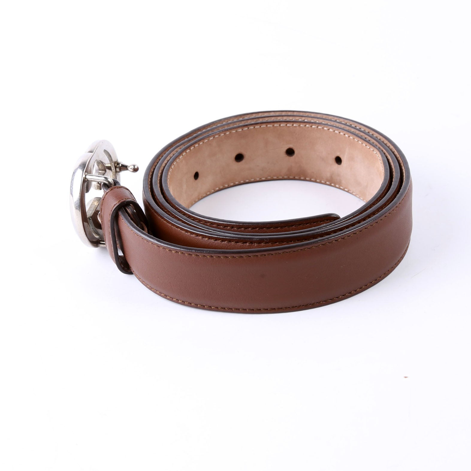 336829 Interlocking GG Thin Belt Size 95/38
